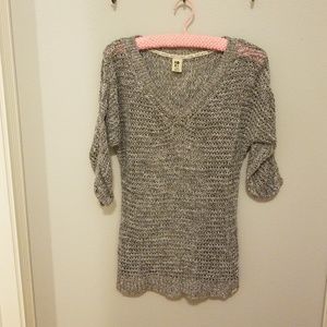 ROXY Open Knit Sweater